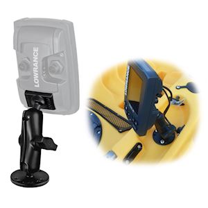 Mount for Lowrance Elite-4 & Mark-4 Series Fishfinders ′Light Use′